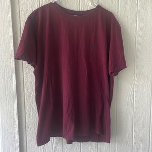 Mens Polo Ralph Lauren burgundy crewneck tee sz XL